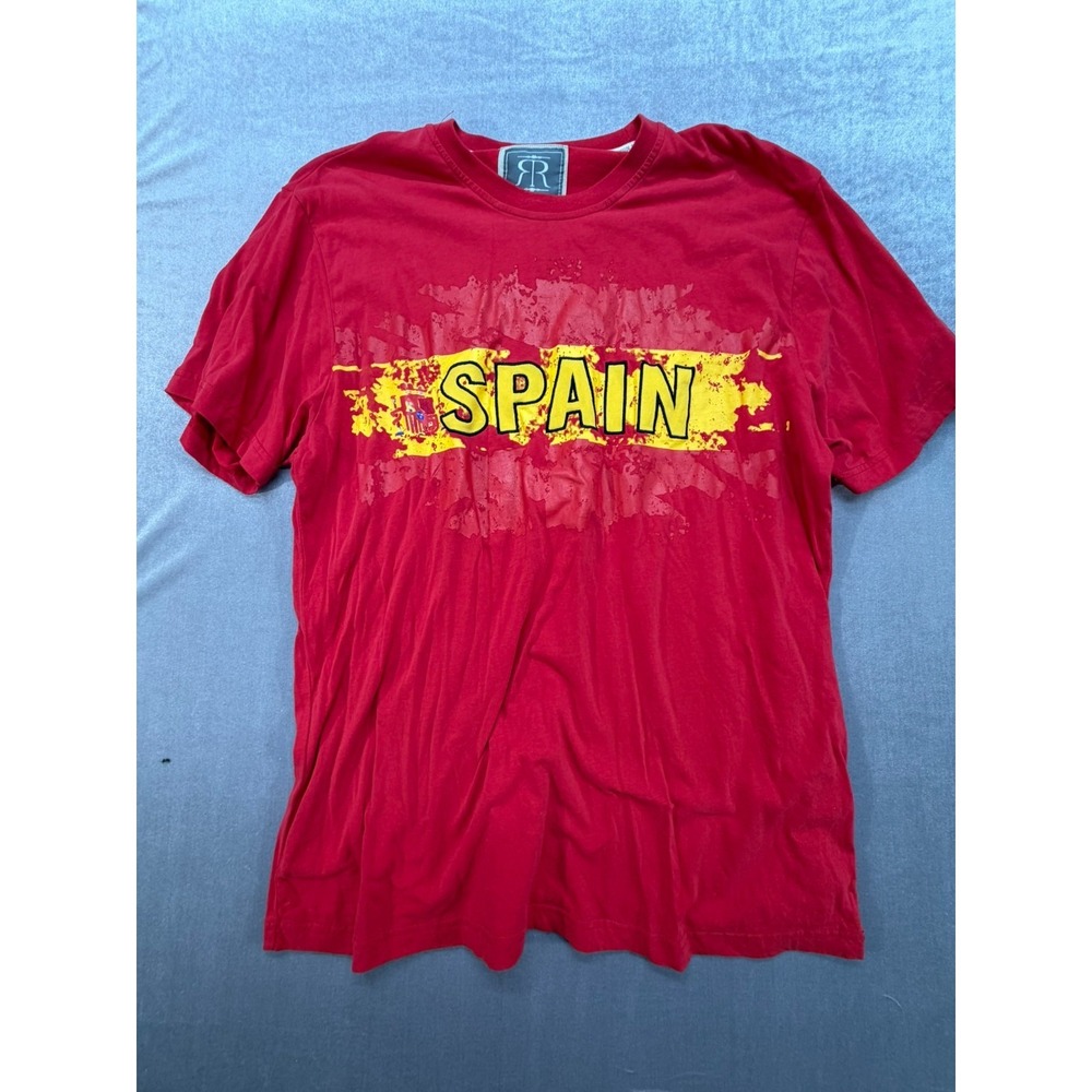 Robin Ruth Spain Men Shirt Size XL #9 la furia‎ roja